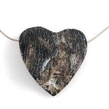 large black heart pendant