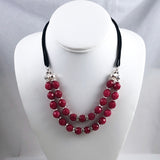 Red Jade Necklace by White House Black Market NWT