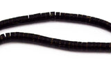 Black Coral Heishi Beads Rare Natural AA Coral