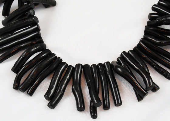 black coral beads branches