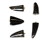 Black Horn Tooth Pendants Large - Lucky Amulets