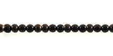 Black Ebony Wood Bead Strands