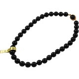 Vintage Black Coral Necklace 