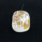 Blister Pearl Shell Pendant white