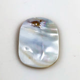 Blister Pearl Shell Pendant back