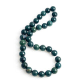 Green Bloodstone Round Beads