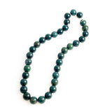 Green Bloodstone Round Beads