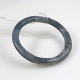 Blue Denim Coral Bracelet Bangle Vintage