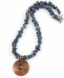 blue coral necklace