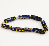 Blue Millefiori African Trade Beads