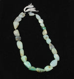 Natural Blue Opal Nugget Bead Strands