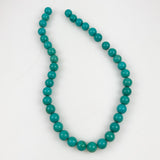 Natural Turquoise 10mm Round Beads