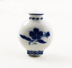 Mini Blue & White Porcelain Vase Pendant