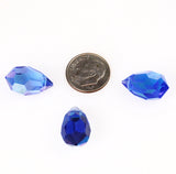 Blue Sapphire Austrian Crystal Pendant