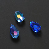 Blue Sapphire Austrian Crystal Pendant 20mm