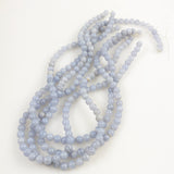 Blue Lace Agate Round Beads