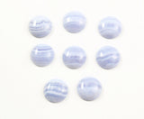 Blue Lace Agate Gemstone Cabochons 16mm