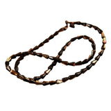 Brown Mother of Pearl Cone Beads