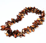 Bronze Keshi Pearl Beads Strand