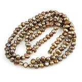 Bronze Freshwater Pearl Beads