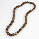 Brown Jade Round Beads