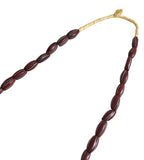 African Trade Beads Rust Striped