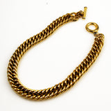 Carolee Chunky Gold Chain Necklace