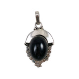 Cat's Eye Quartz Pendant Sterling Silver