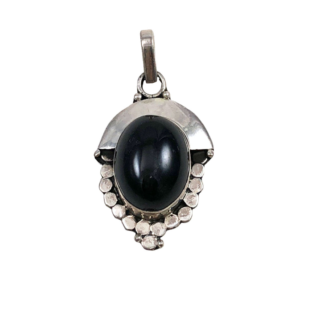 Cat's Eye Diopside Pendant Sterling Silver