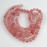 Cherry Quartz 8mm Beads