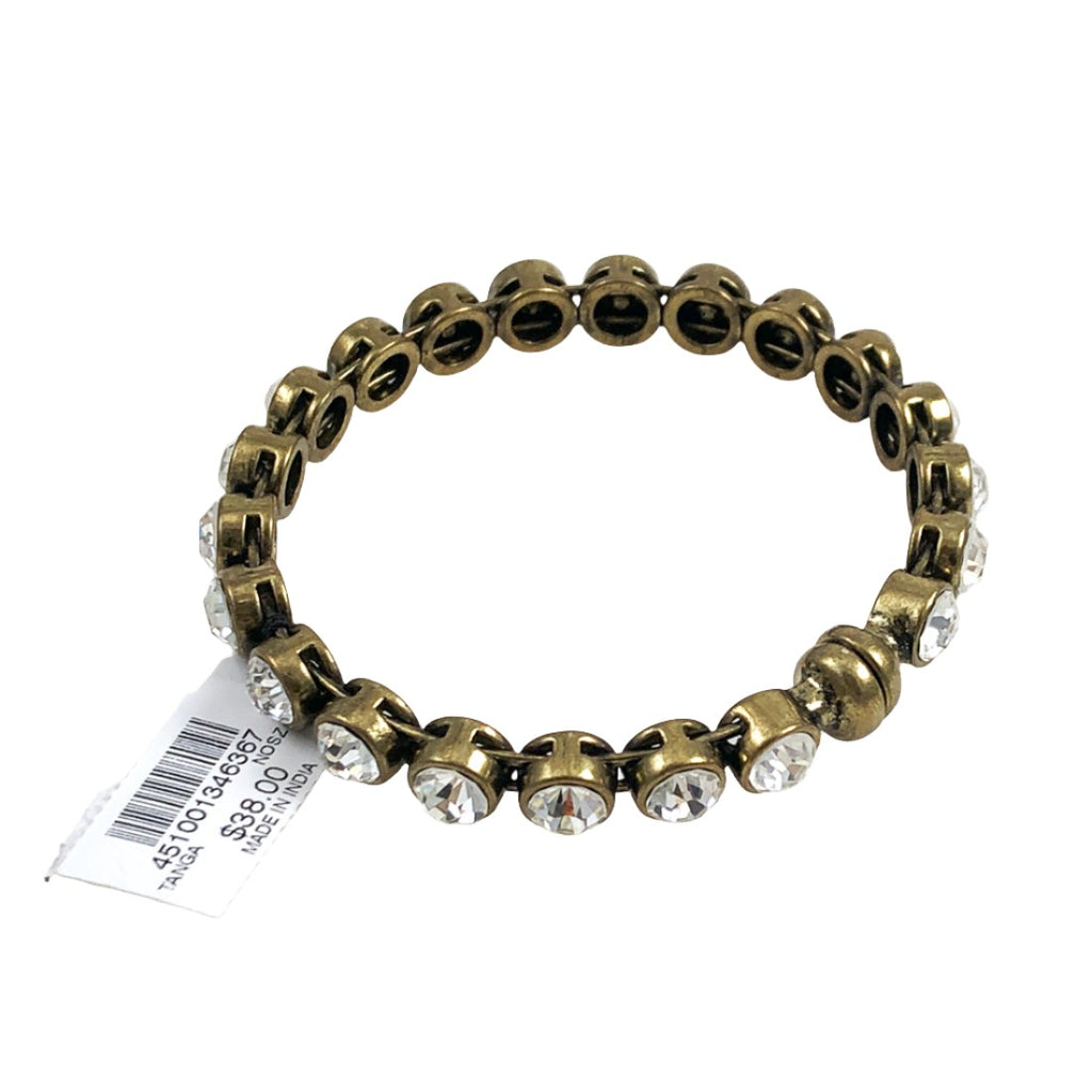 Chico's Bronze Rhinestone Bracelets
