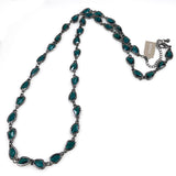 Chico's Athena Teal Long Necklaces NWT