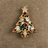 Christmas tree  brooch vintage