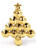 Back of Modernist Large Rhinestone Christmas Tree Pin