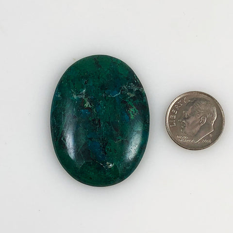 Chrysocolla Gemstone Oval Cabochons