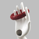 Vintage cinnabar bracelet