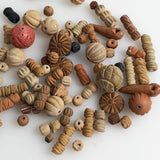 Handmade terracotta beads 
