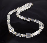 Clear Lucite Necklace Vintage 1970's