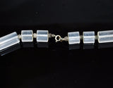 Clear Lucite Necklace Clasp Vintage 1970's