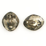 cloisonne floral earrings