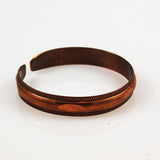 Copper Unisex Cuff Bracelet Vintage