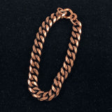 Unisex Copper Curb Bracelet Vintage