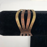 Copper Stamped Cuff Bracelet