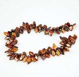 Bronze Keshi Pearl Beads Strand