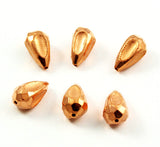 Copper Tear Drop Beads 20 x 12mm