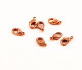 Copper Lobster Clasps