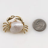 Sand Crab Pin Brooch Vintage