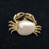 Sand Crab Pin Brooch Vintage