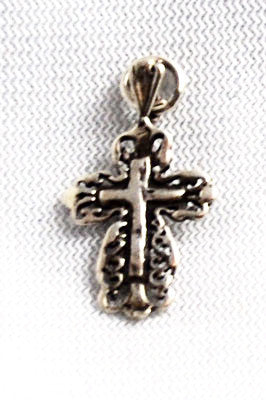 Sterling Cross Pendant or Charm
