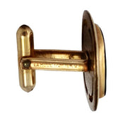 La Mode Black Onyx Cuff Links